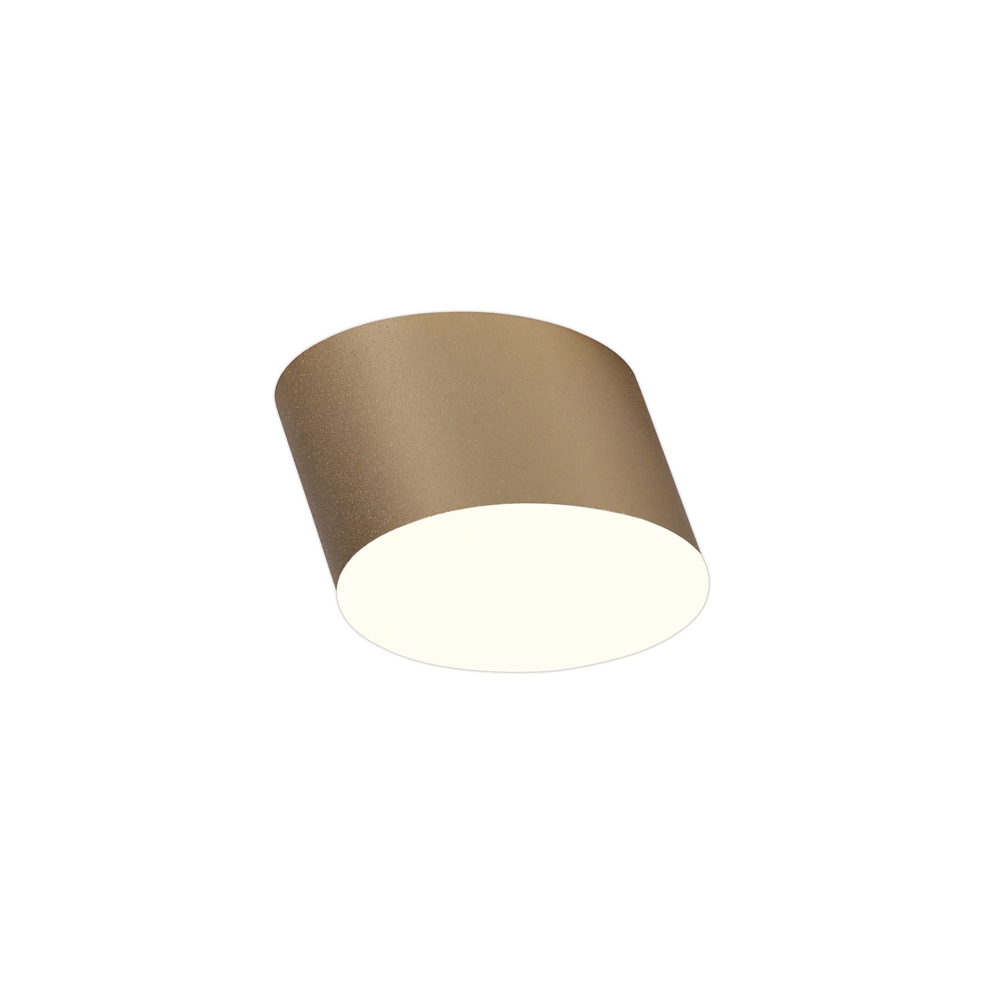 NL73869 Pluto Spot Light 10.5cm Round 1x 10W LED Satin Gold