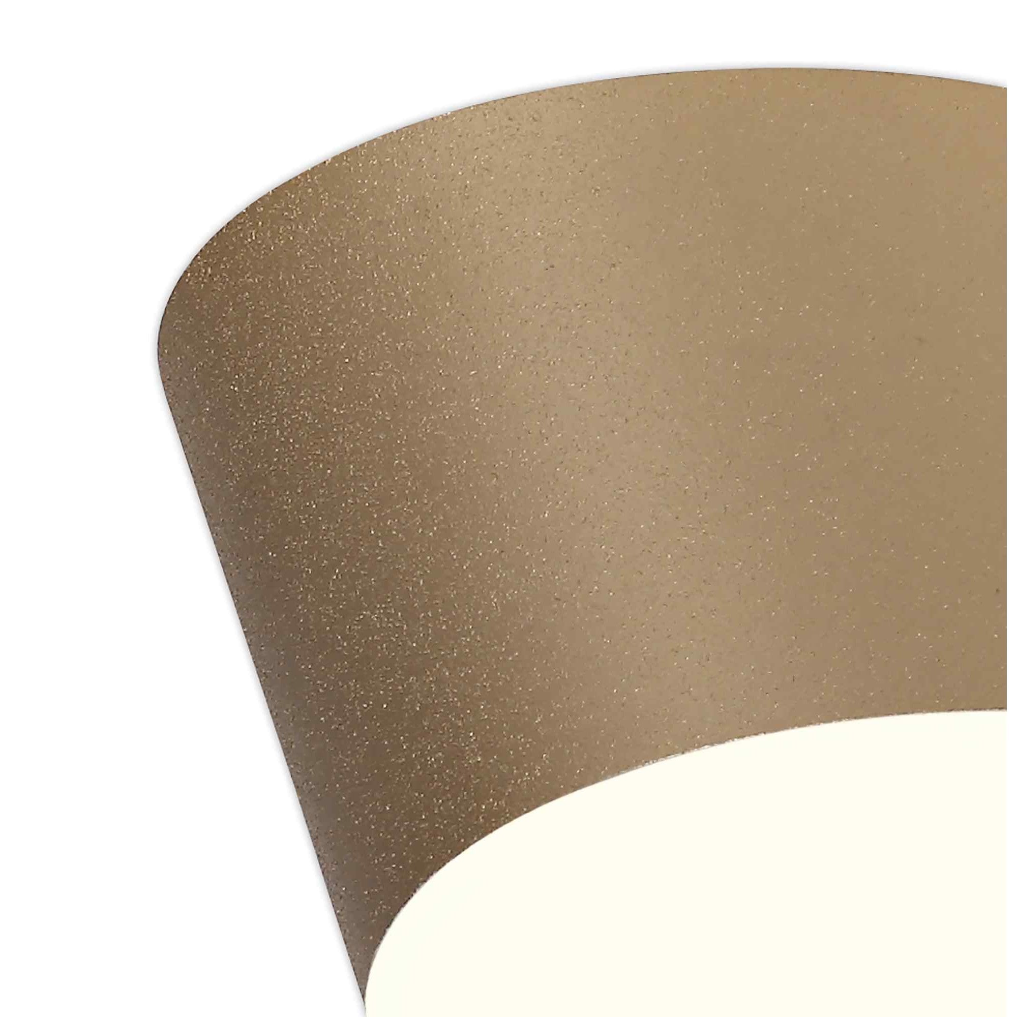 NL73869 Pluto Spot Light 10.5cm Round 1x 10W LED Satin Gold