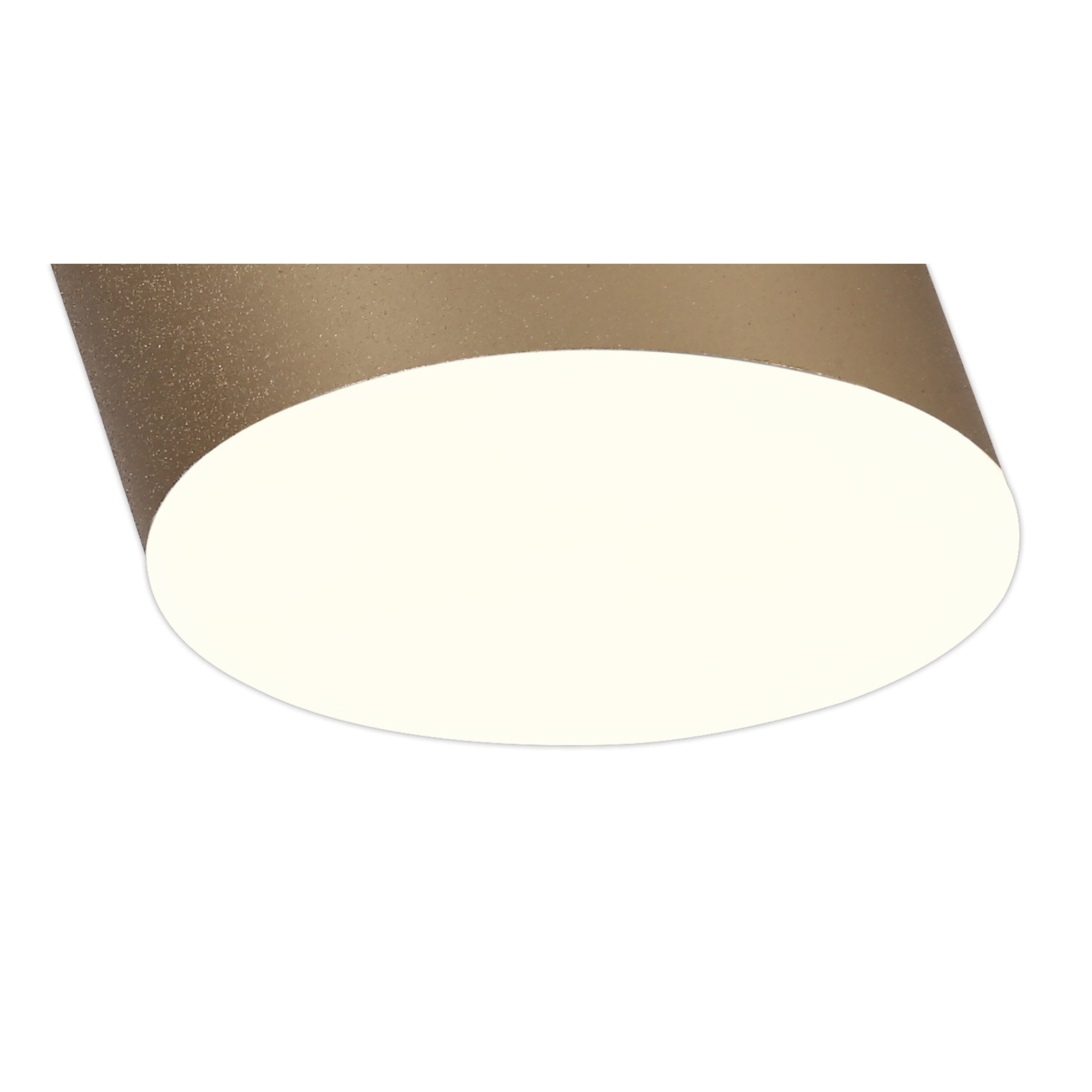 NL73869 Pluto Spot Light 10.5cm Round 1x 10W LED Satin Gold