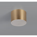 NL73869 Pluto Spot Light 10.5cm Round 1x 10W LED Satin Gold