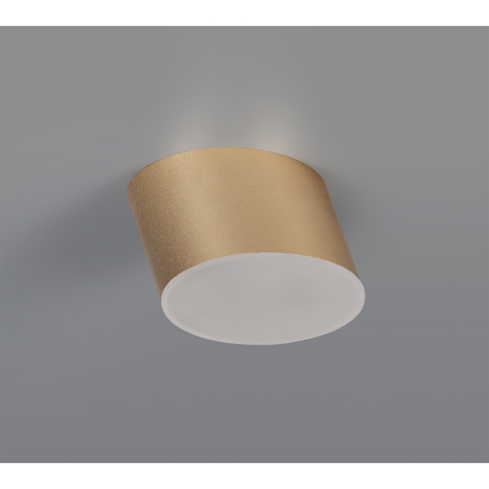 NL73869 Pluto Spot Light 10.5cm Round 1x 10W LED Satin Gold