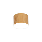 NL73879 Pluto Spot Light 10.5cm Round 1x 10W LED Pine Wood