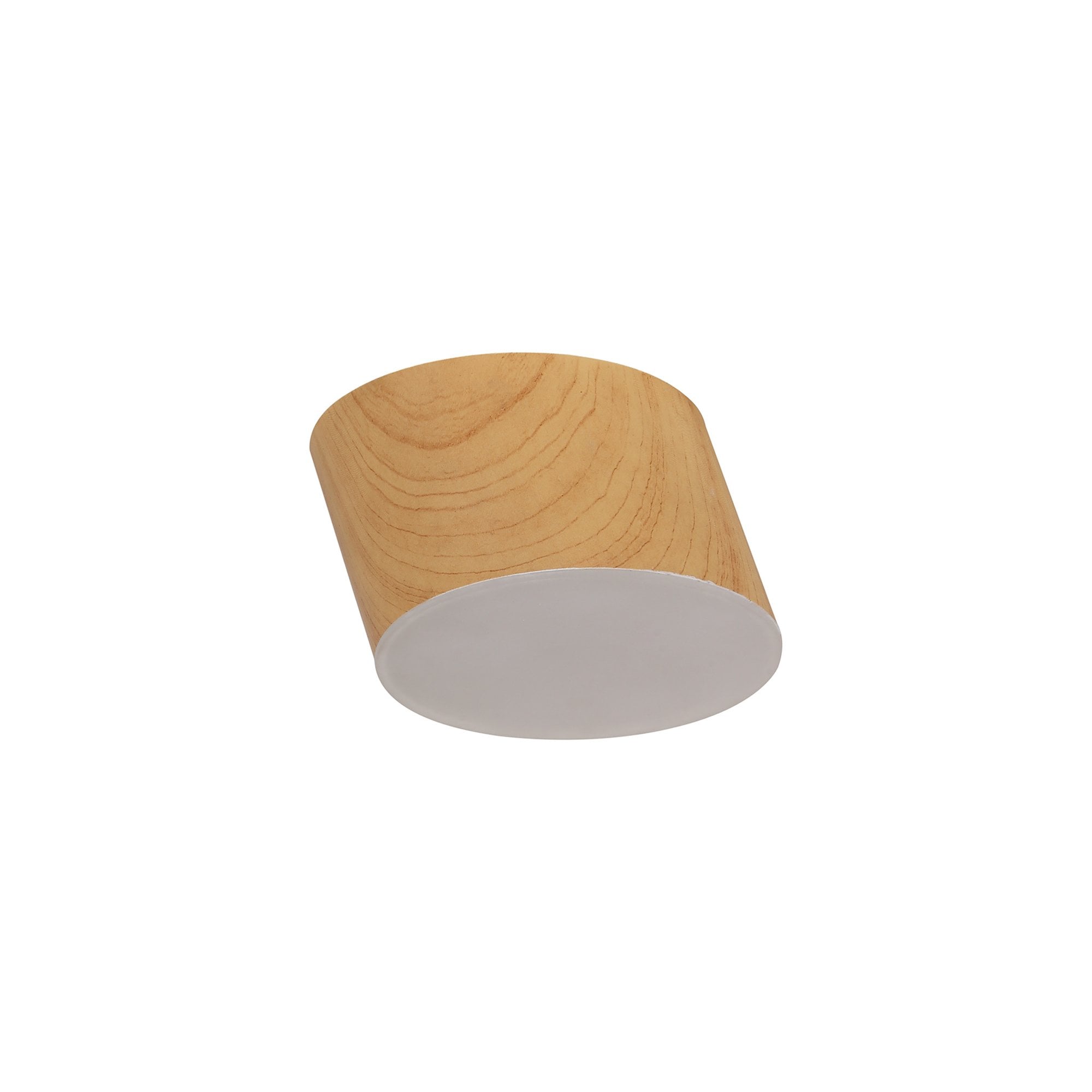 NL73879 Pluto Spot Light 10.5cm Round 1x 10W LED Pine Wood