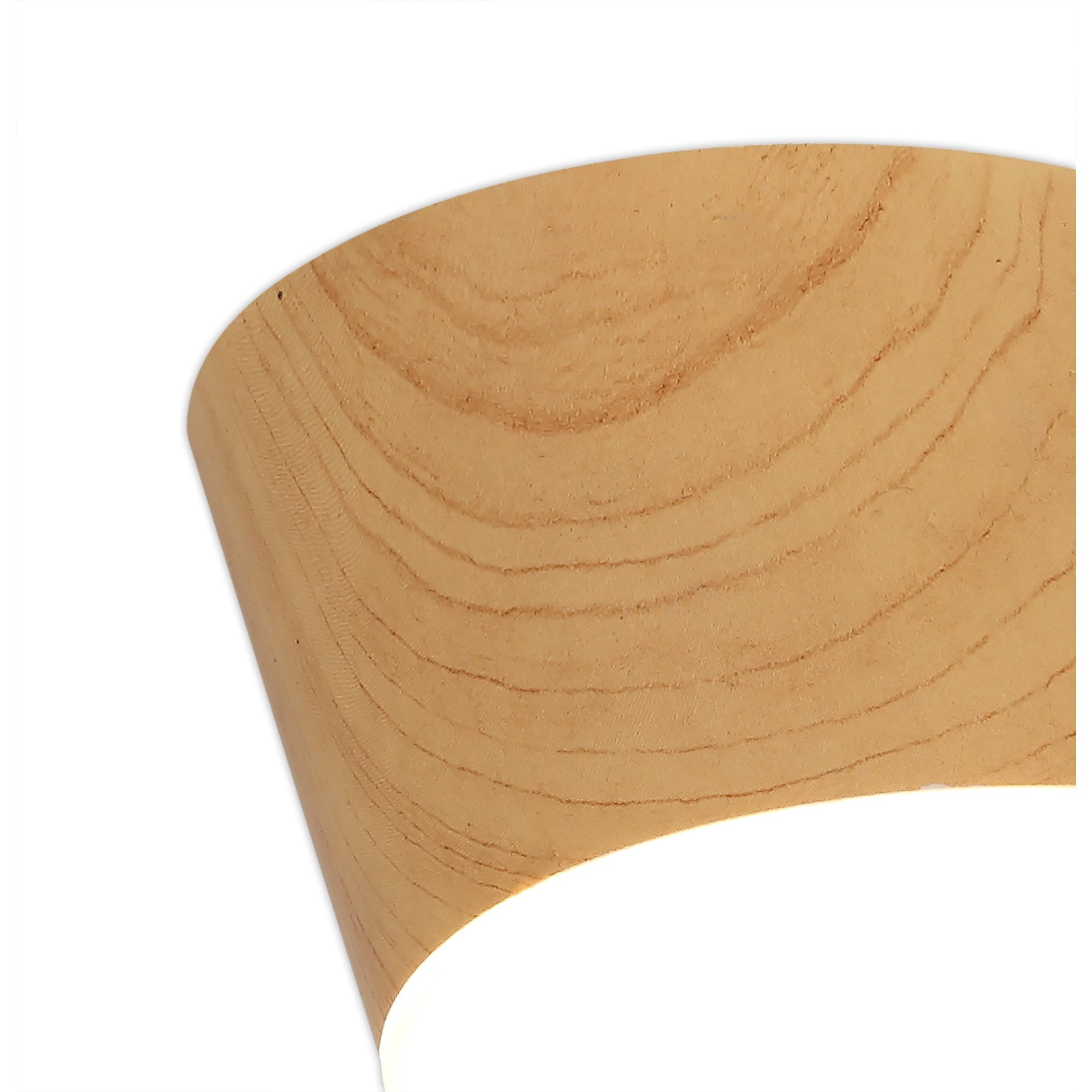 NL73879 Pluto Spot Light 10.5cm Round 1x 10W LED Pine Wood