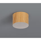 NL73879 Pluto Spot Light 10.5cm Round 1x 10W LED Pine Wood