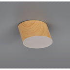 NL73879 Pluto Spot Light 10.5cm Round 1x 10W LED Pine Wood