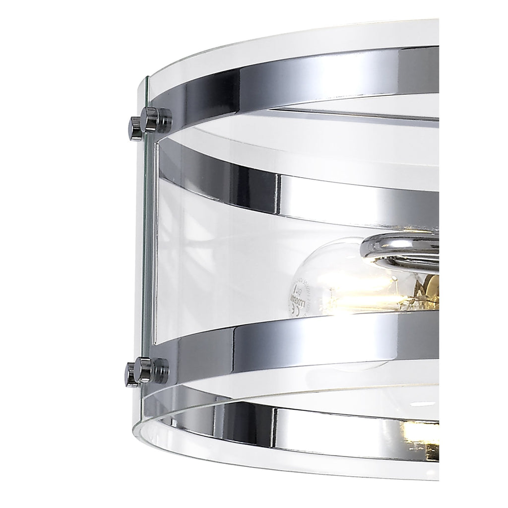 NL70999 Prince Pendant 2 Light Polished Chrome
