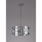 NL70999 Prince Pendant 2 Light Polished Chrome