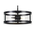 NL71009 Prince Pendant 2 Light Polished Chrome
