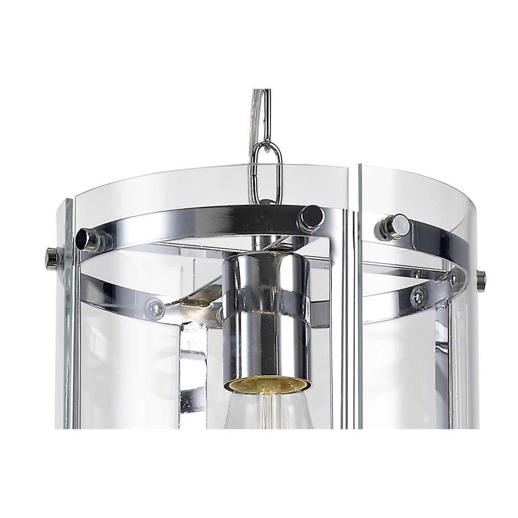 NL71069 Prince Pendant 2 Light Polished Chrome