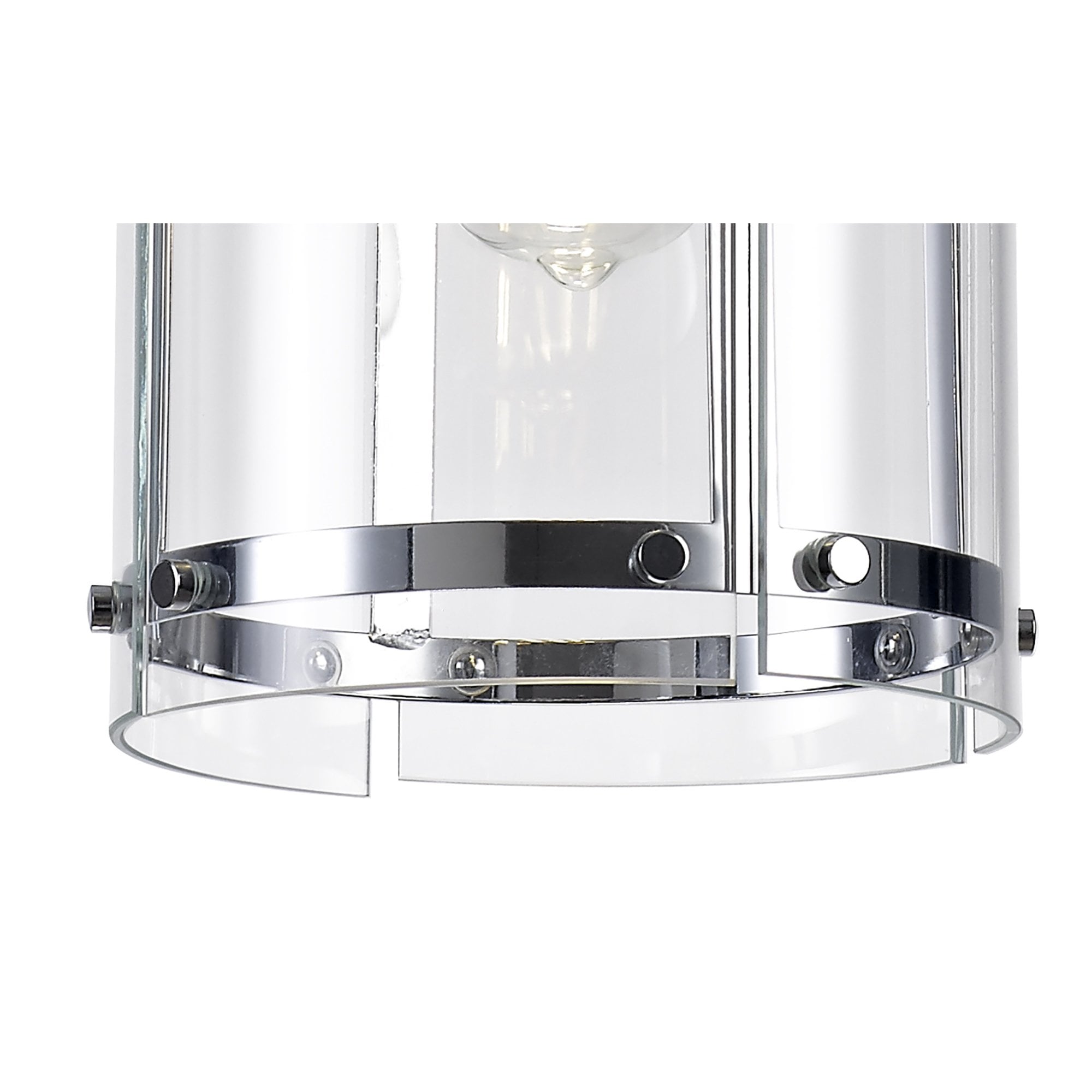 NL71069 Prince Pendant 2 Light Polished Chrome