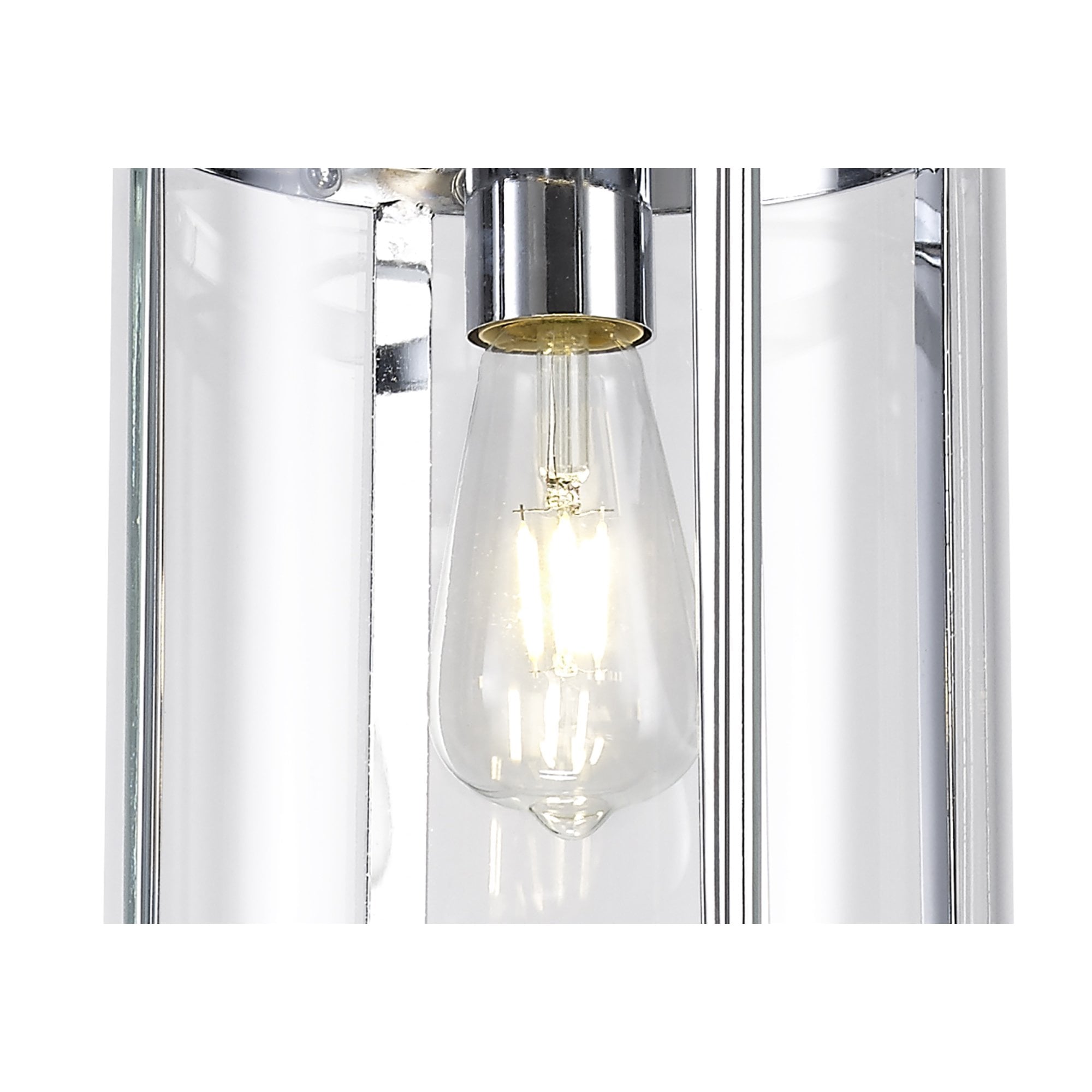 NL71069 Prince Pendant 2 Light Polished Chrome