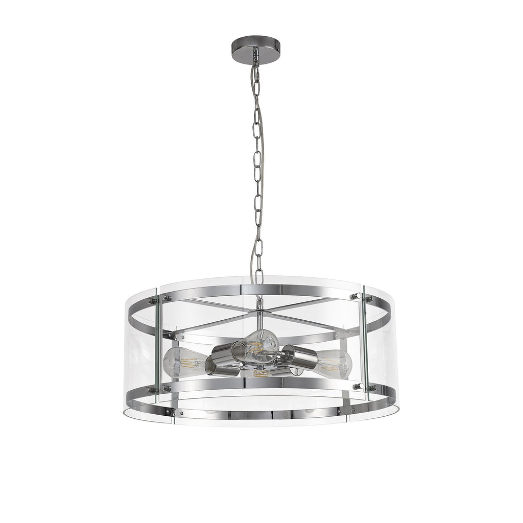NL74149 Prince Pendant 4 Light Polished Chrome