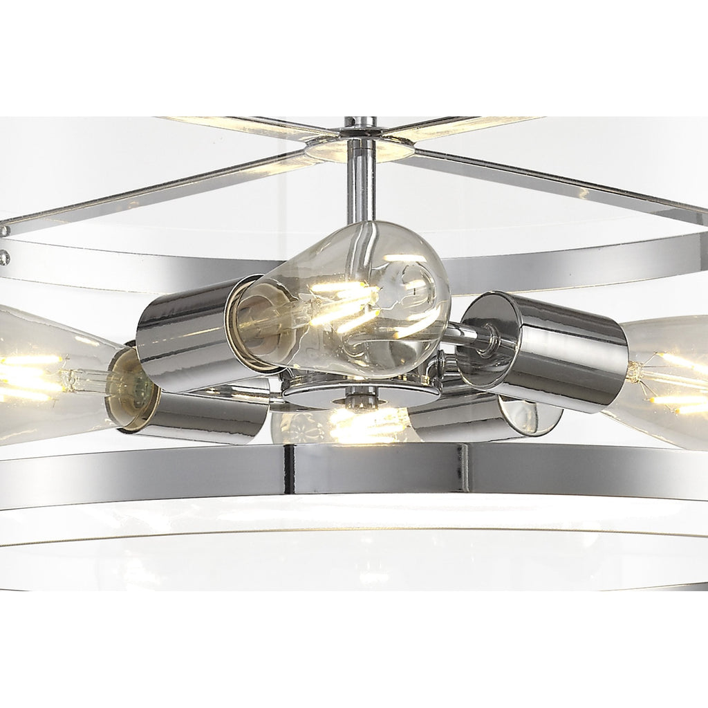 NL74149 Prince Pendant 4 Light Polished Chrome