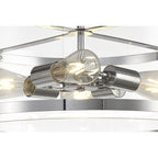 NL74149 Prince Pendant 4 Light Polished Chrome