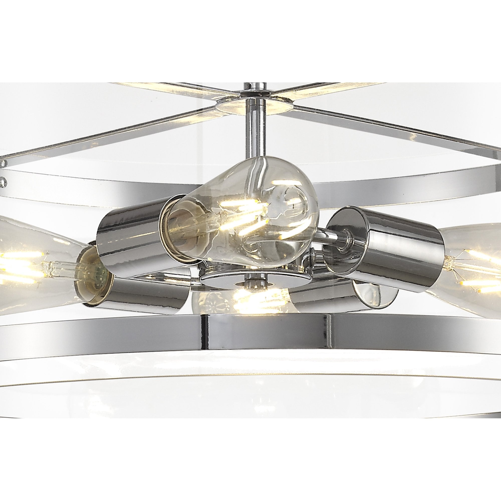 NL74149 Prince Pendant 4 Light Polished Chrome