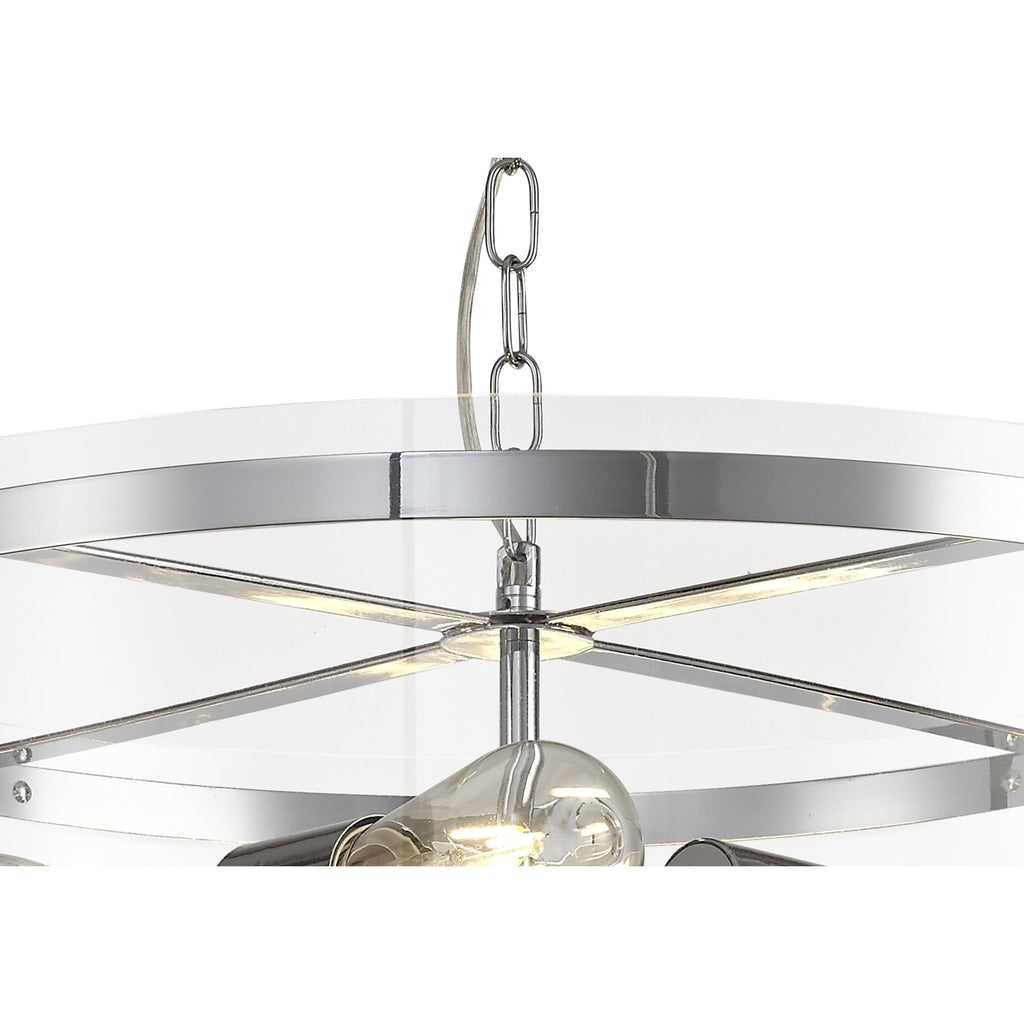 NL74149 Prince Pendant 4 Light Polished Chrome