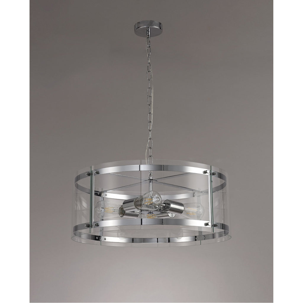 NL74149 Prince Pendant 4 Light Polished Chrome