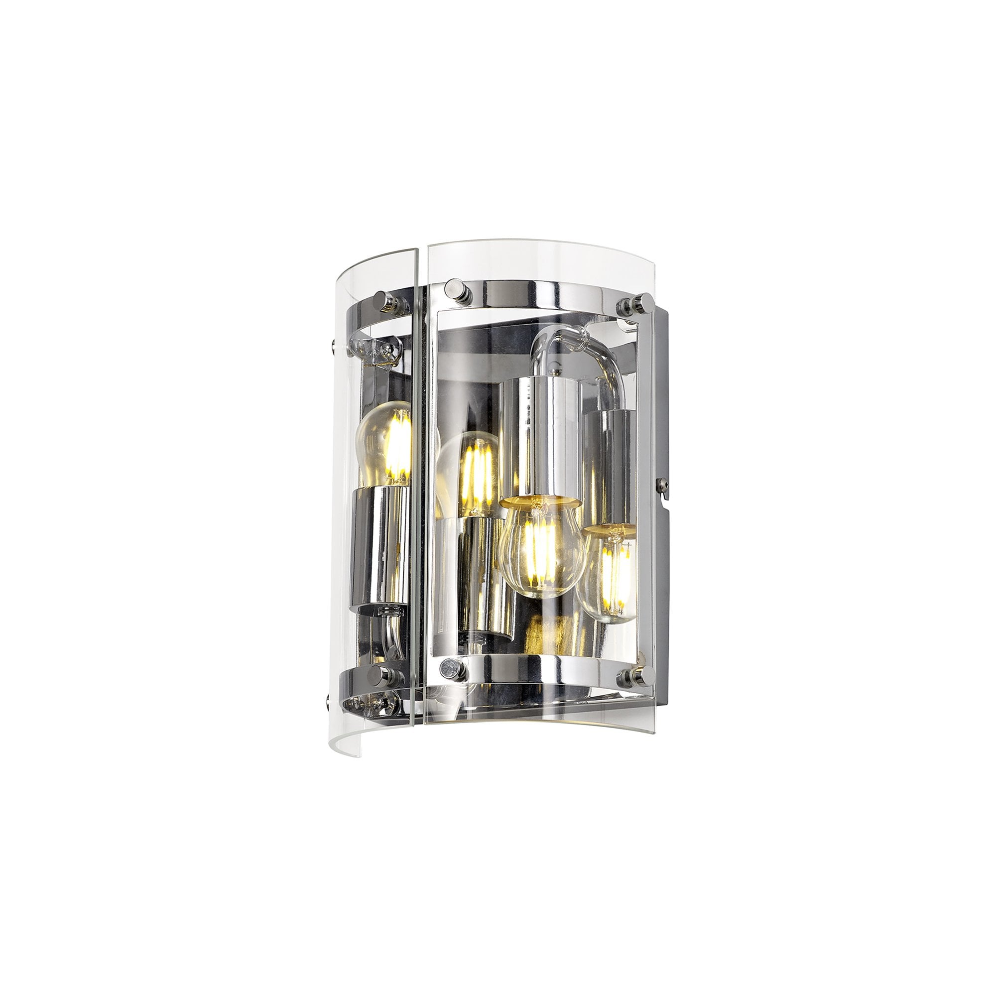 NL74159 Prince Wall  Light 2 Light Polished Chrome