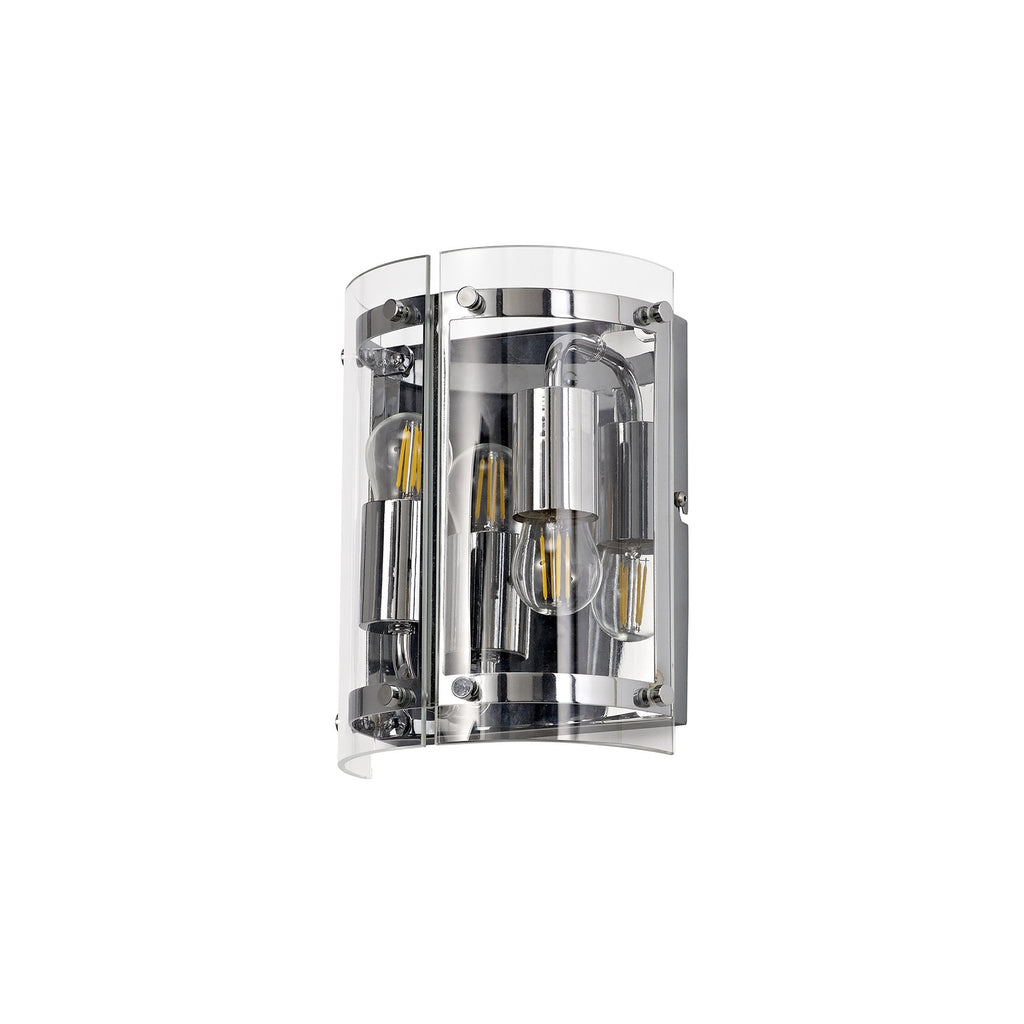 NL74159 Prince Wall  Light 2 Light Polished Chrome