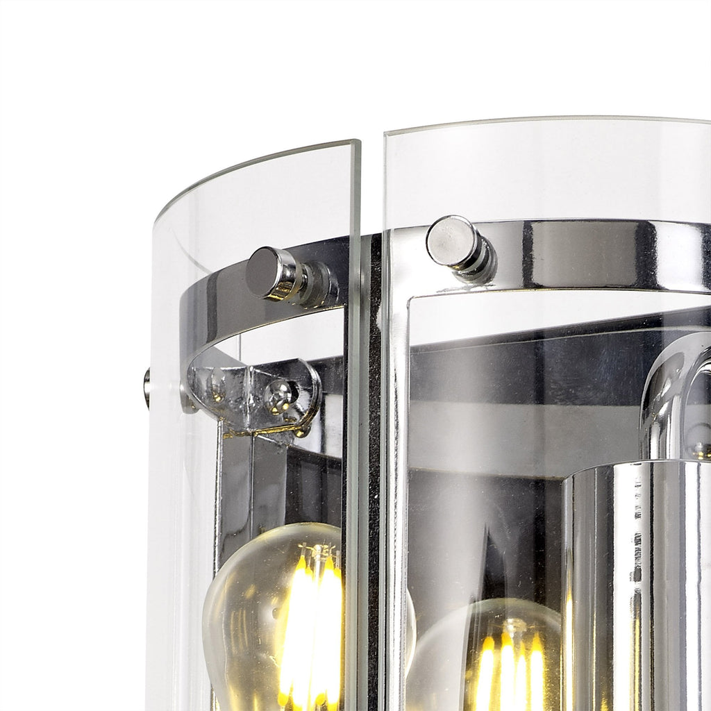 NL74159 Prince Wall  Light 2 Light Polished Chrome