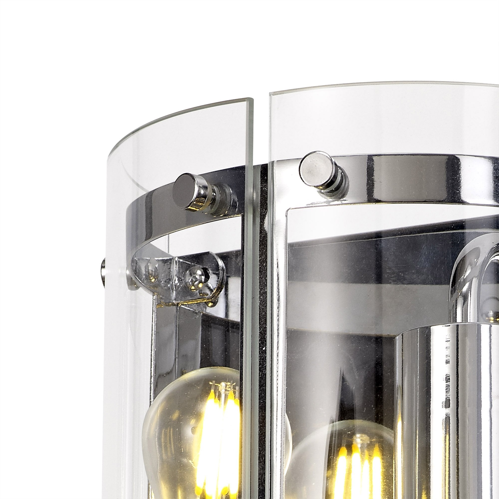 NL74159 Prince Wall  Light 2 Light Polished Chrome