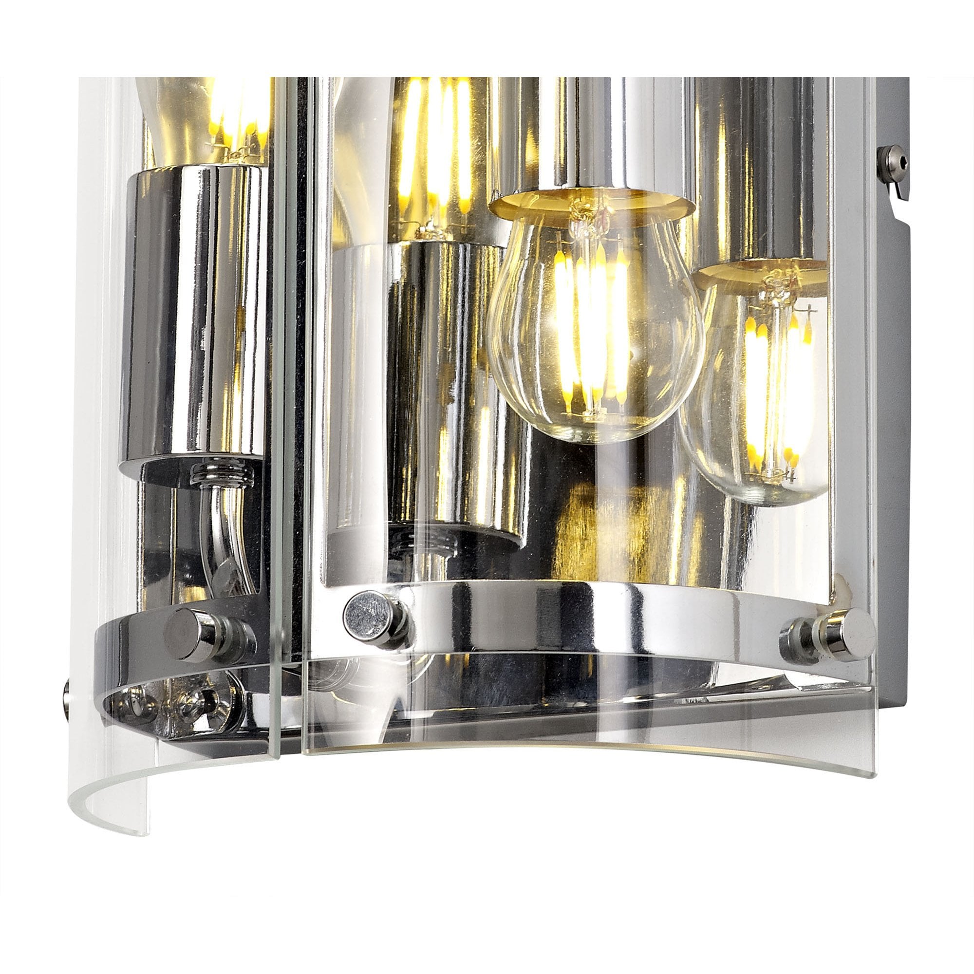 NL74159 Prince Wall  Light 2 Light Polished Chrome