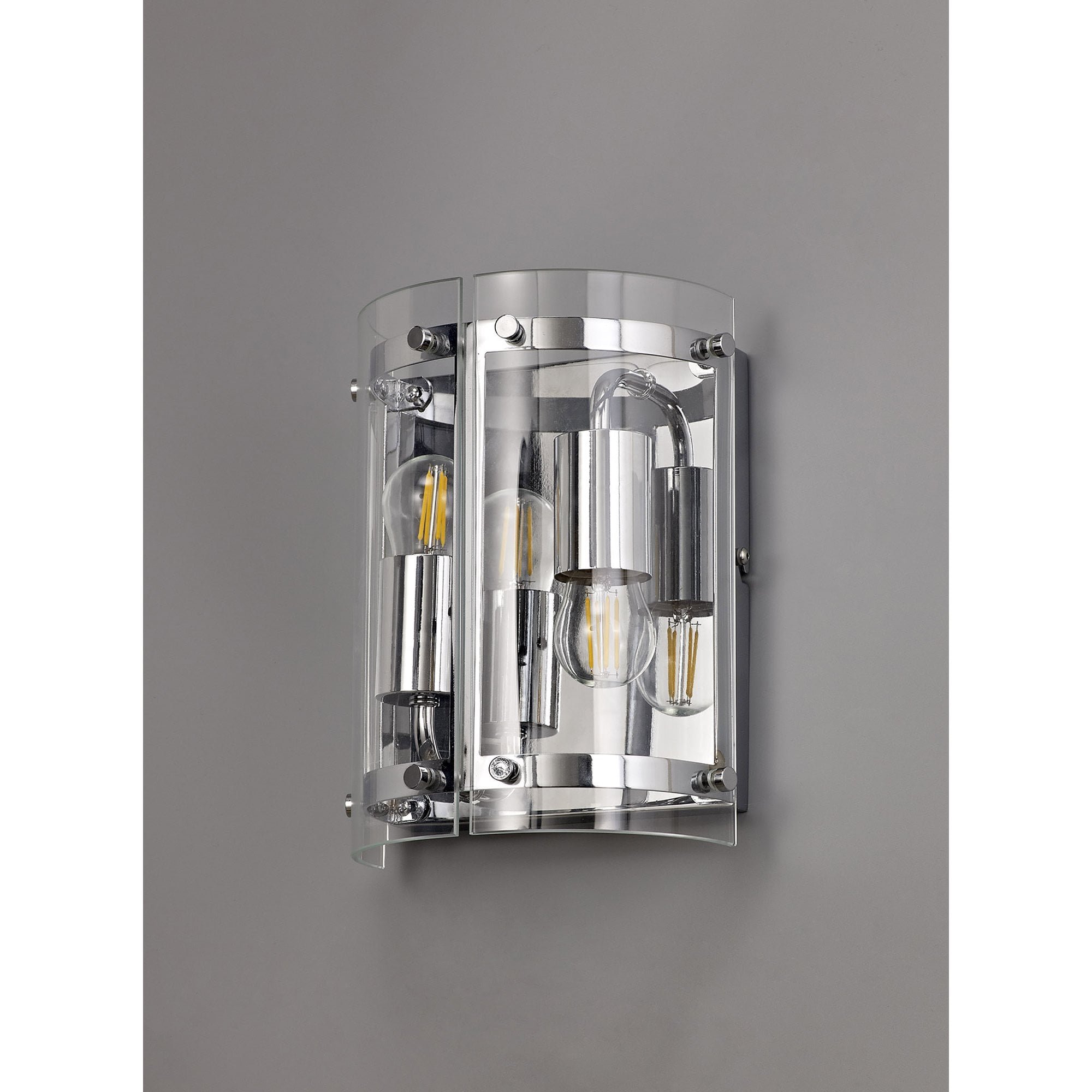 NL74159 Prince Wall  Light 2 Light Polished Chrome