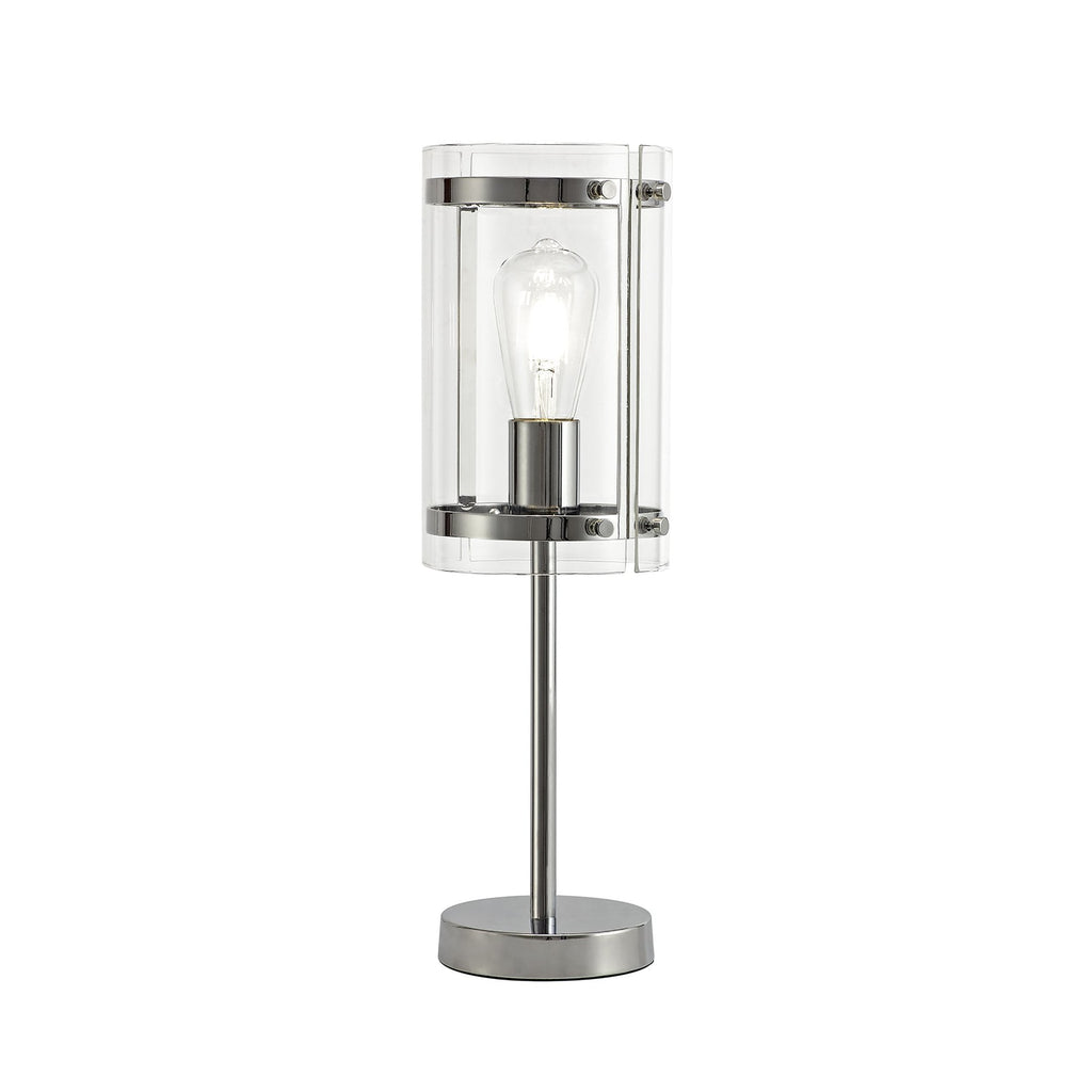 NL74169 Prince Table Lamp 1 Light Polished Chrome