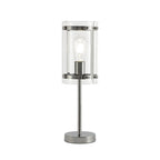 NL74169 Prince Table Lamp 1 Light Polished Chrome