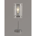 NL74169 Prince Table Lamp 1 Light Polished Chrome