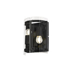 NL81699 Prince Wall  Light 2 Light Matt Black