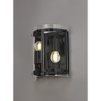 NL81699 Prince Wall  Light 2 Light Matt Black