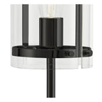 NL81709 Prince Table Lamp 1 Light Matt Black