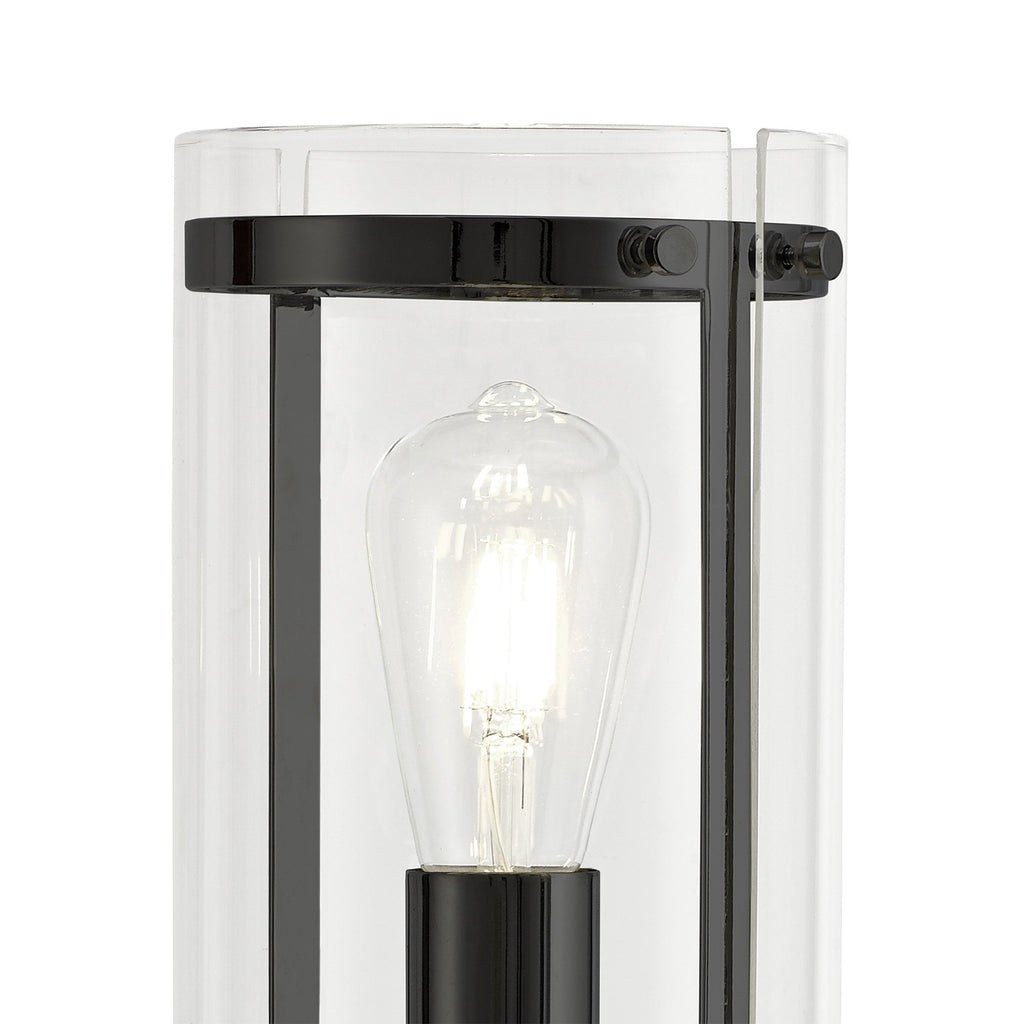 NL81709 Prince Table Lamp 1 Light Matt Black