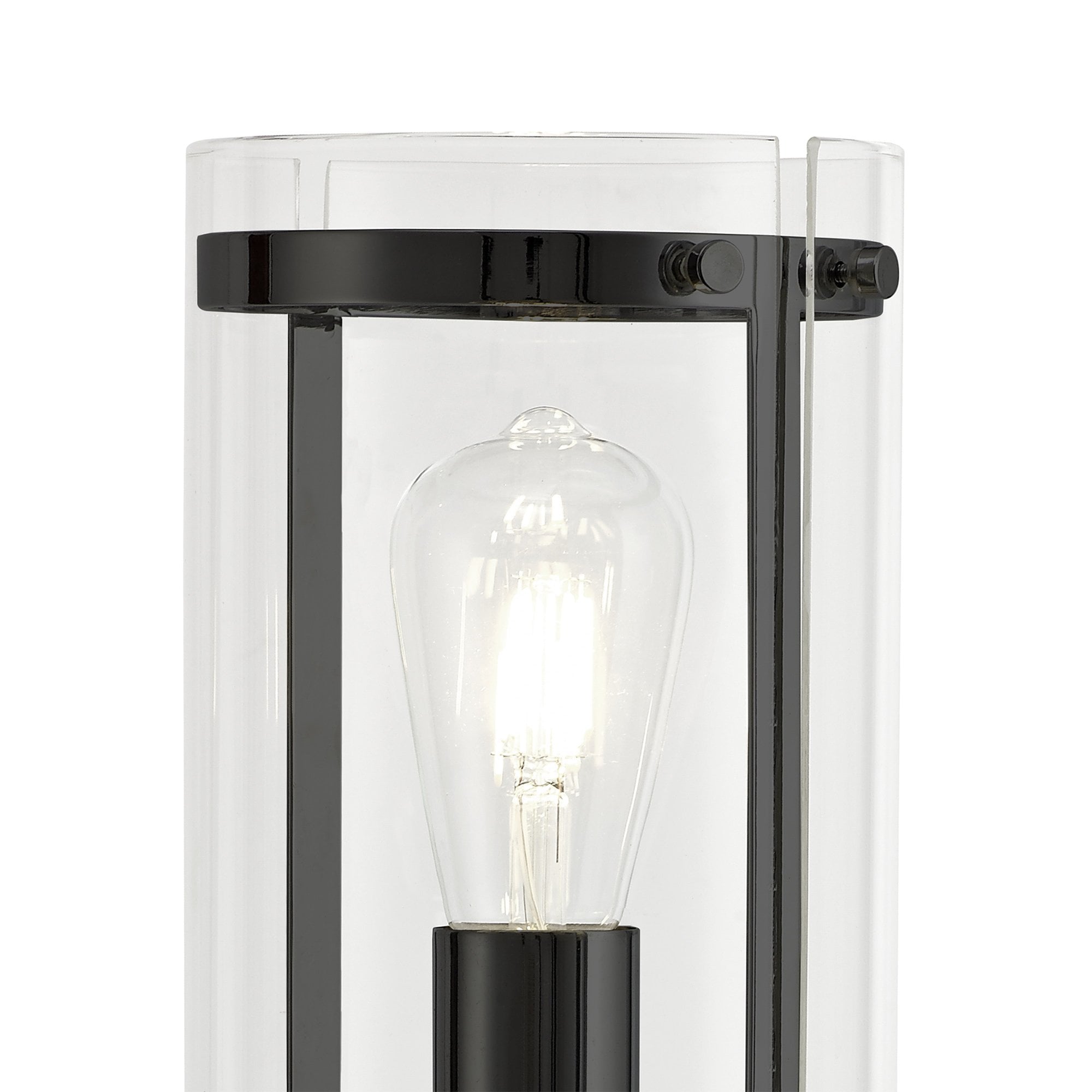 NL81709 Prince Table Lamp 1 Light Matt Black
