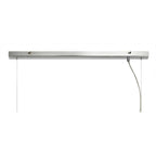 NL73039 Rome Pendant 7 Light Polished Chrome/Smoked Glass