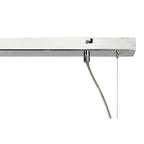 NL73039 Rome Pendant 7 Light Polished Chrome/Smoked Glass