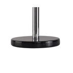 NL73059 Rome Table Lamp 3 Light Polished Chrome/Smoked Glass