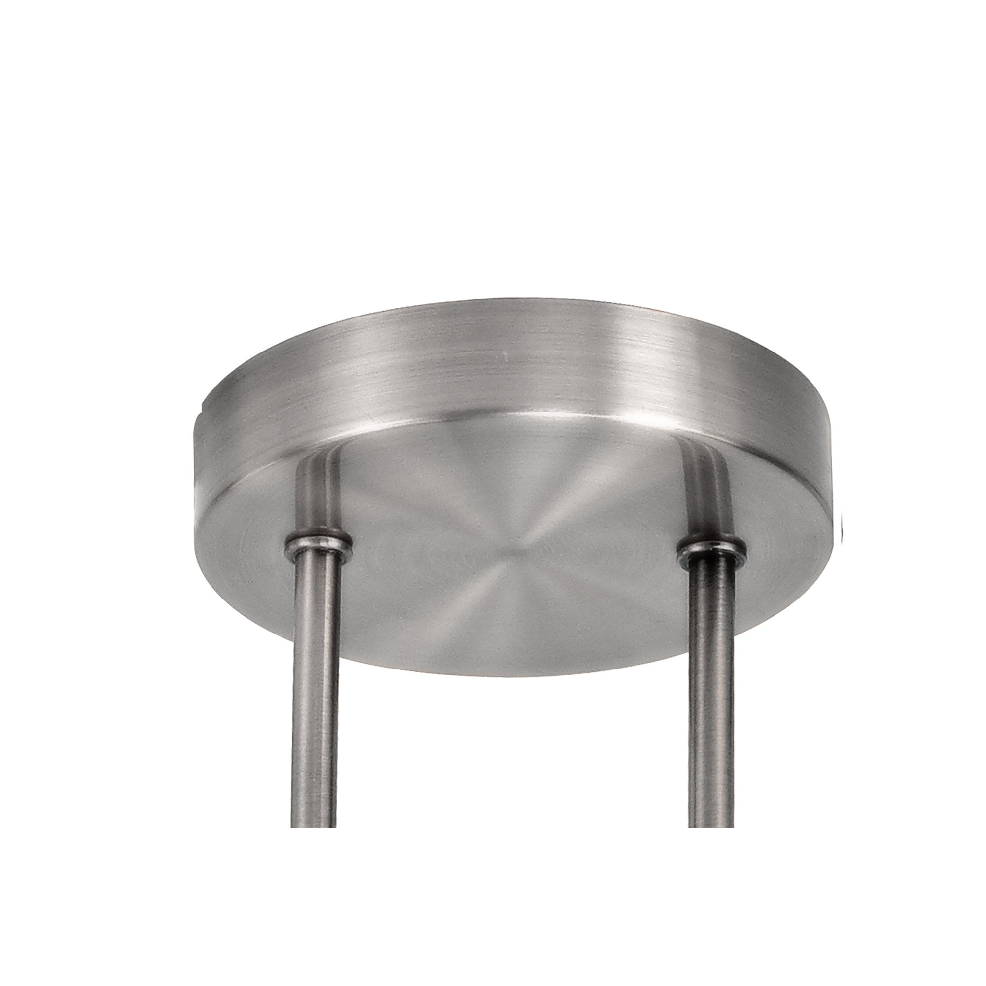 NL76579 Rome Semi-Flush Ceiling  Light 4 Light Polished Chrome/Smoked Glass