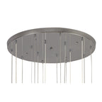 NL76599 Rome Pendant 16 Light Polished Chrome/Smoked Glass