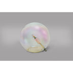 NL84299 Rome  Table Lamp Polished Chrome/Iridescent Glass