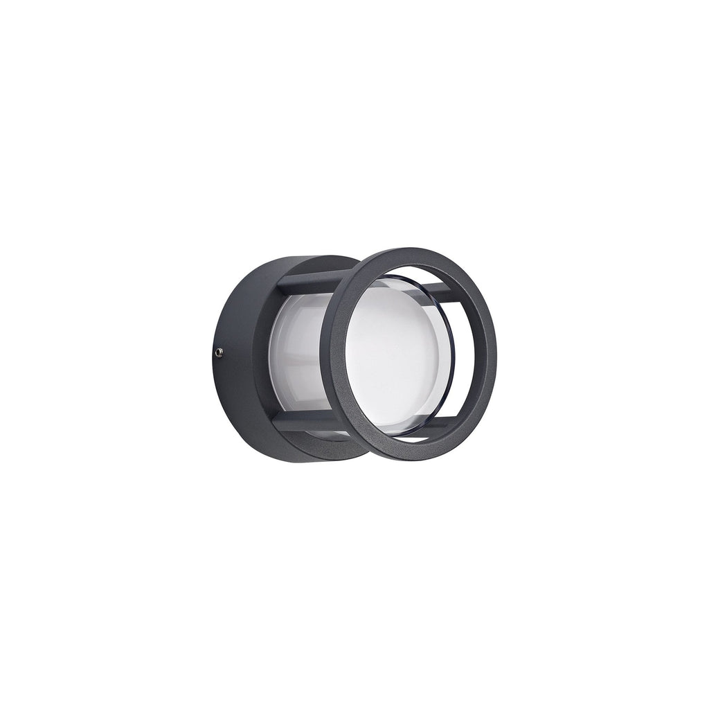 NL72089 Rhys Outdoor Round Down Light LED Anthracite