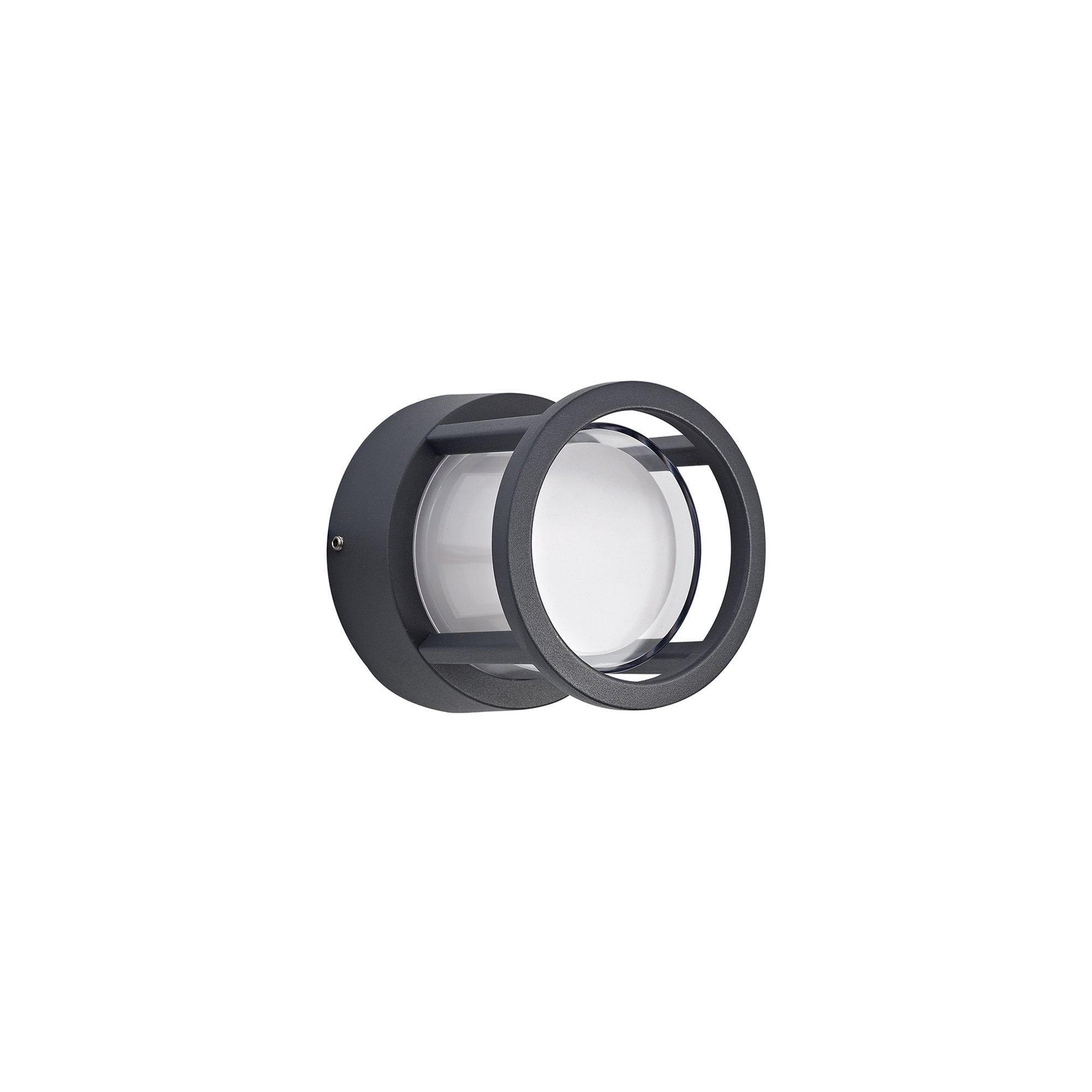 NL72089 Rhys Outdoor Round Down Light LED Anthracite
