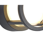 NL72089 Rhys Outdoor Round Down Light LED Anthracite