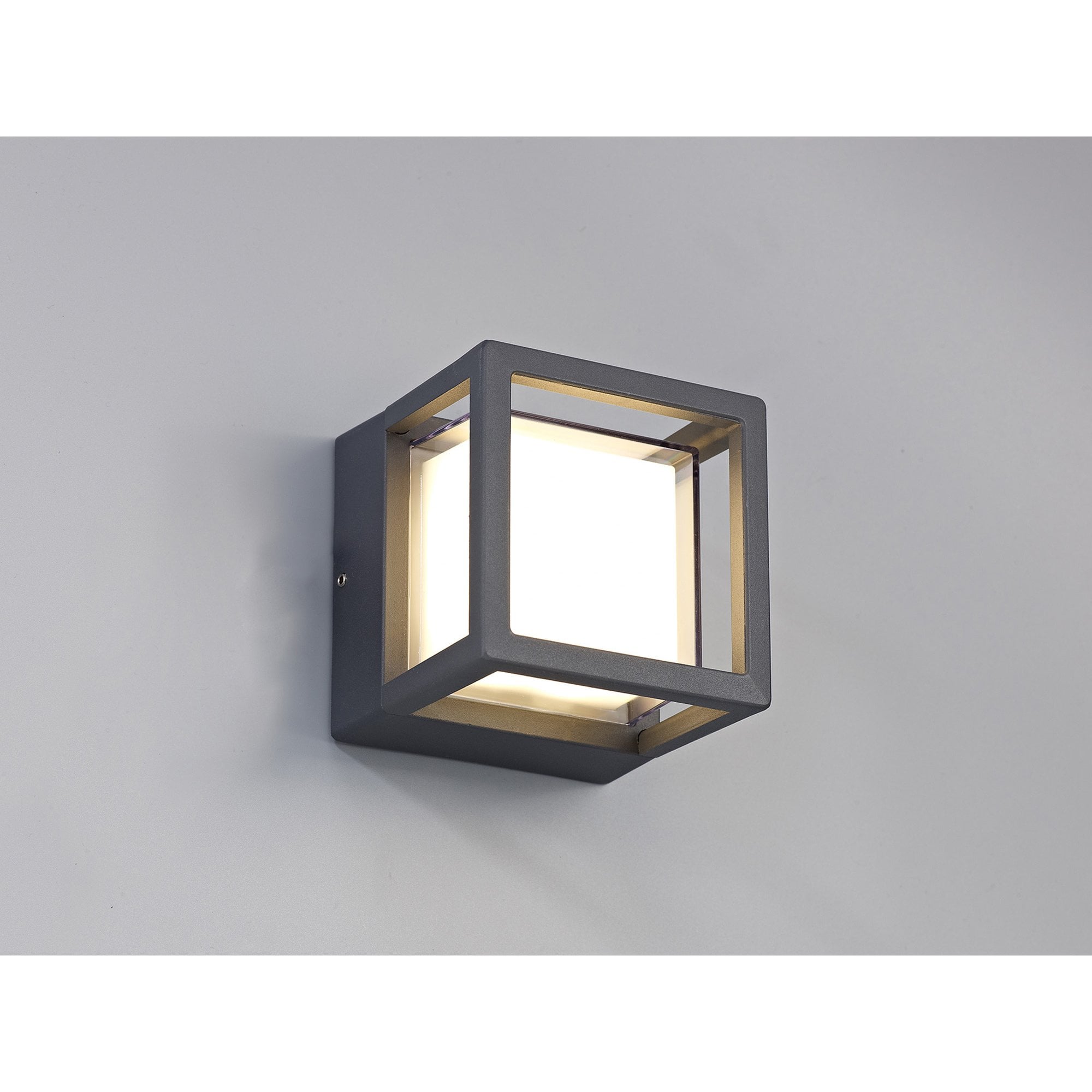 Rhys Outdoor Square Down  Light LED Anthracite