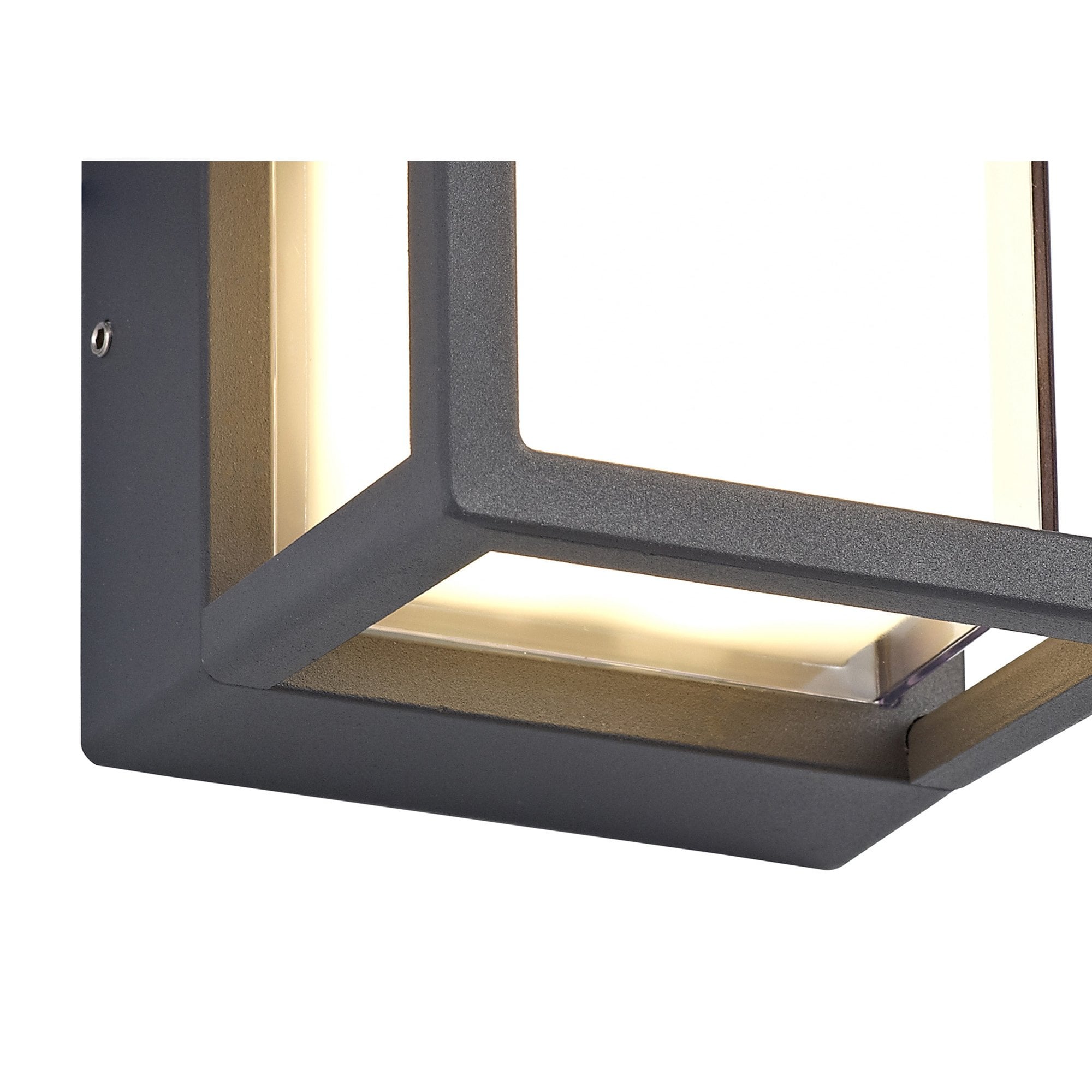 Rhys Outdoor Square Down  Light LED Anthracite