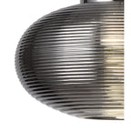 NL74389 Rome Wall  Light Switched LED Smoked/Polished Chrome