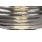 NL74389 Rome Wall  Light Switched LED Smoked/Polished Chrome