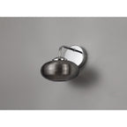 NL74389 Rome Wall  Light Switched LED Smoked/Polished Chrome